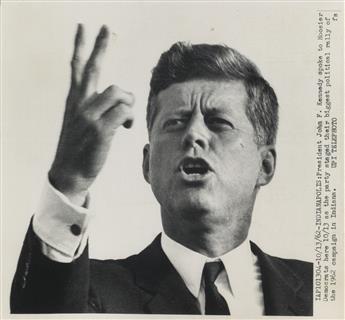 (JOHN F. KENNEDY) A selection of more than 160 photographs, with approximately 145 depicting JFK during his presidential campaign and t